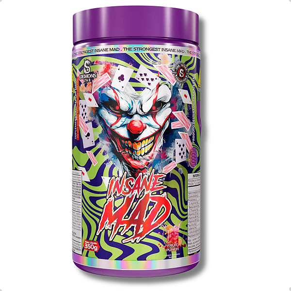 Insane Mad 350g Frutas Vermelhas - Demons Lab