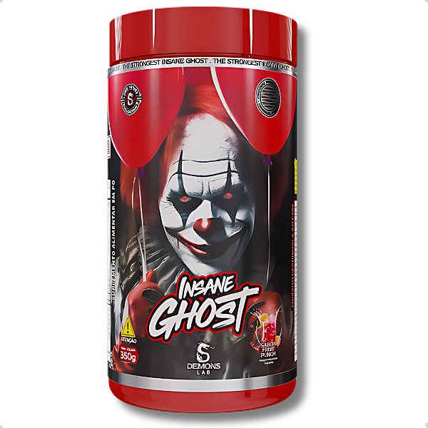Insane Ghost 350g Laugh Box - Frutas Vermelhas - Demons Lab