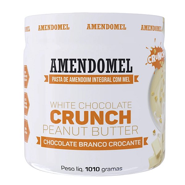 Pasta Amendomel 1010g Chocolate Branco Crocante