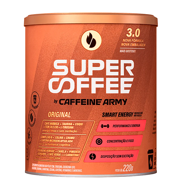 SuperCoffee 3.0 220g Caffeine Army - Original