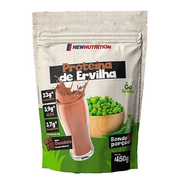 Proteína Da Ervilha 450g - New Nutrition