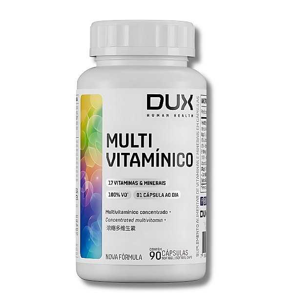Multivitamínico 90 Cápsulas Dux Nutrition