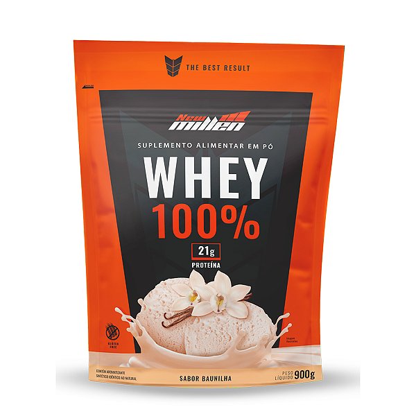 Whey Protein 100% 900g Pouch - New Millen