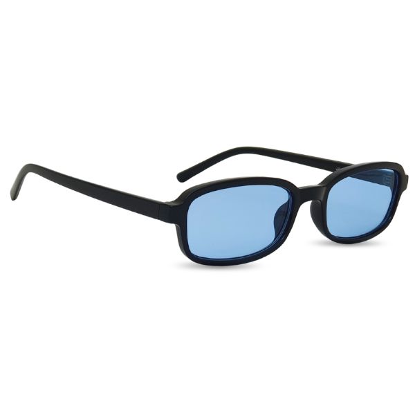 Óculos de Sol Maru Preto com Lente Azul