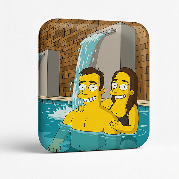 Botton Personalizado Estilo Simpsons