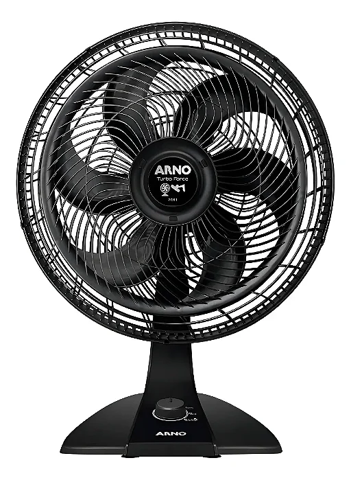 Ventilador 2 em 1 Arno Turbo Force Preto VF42 110V