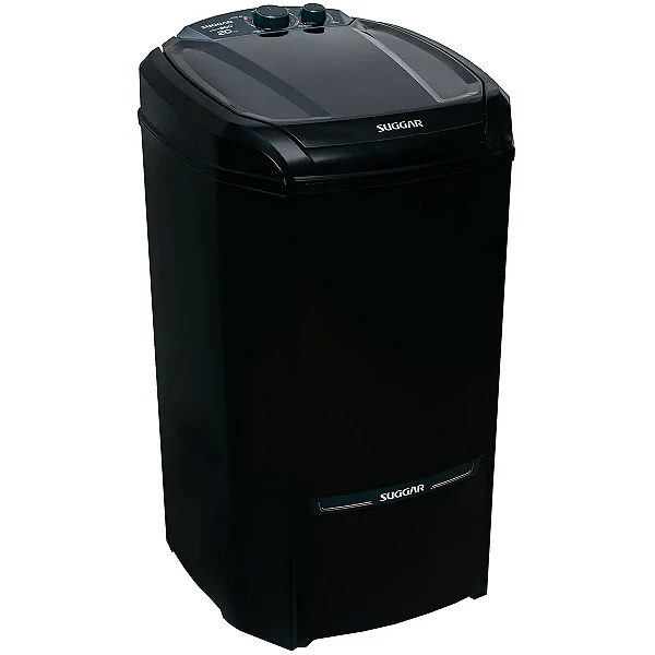 Lavadora Suggar Lavamax Eco 20kg – LE2001PT – Preta – 127V