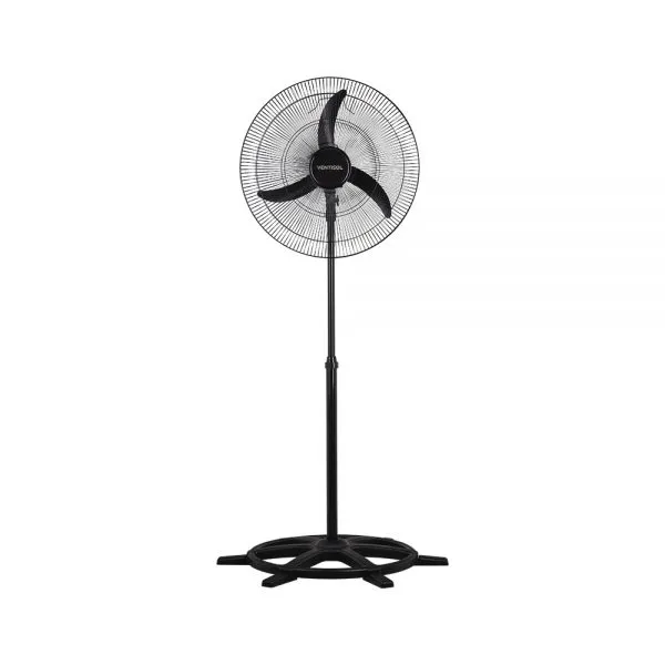 Ventilador de Coluna Ventisol New 60cm Oscilante Cromado 127V Preto