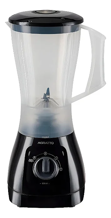 Liquidificador Forza Preto Agratto 127V 850W