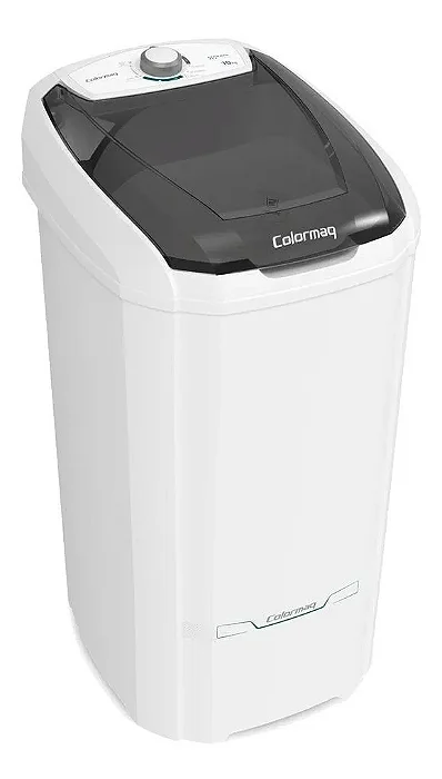 Lavadora De Roupa Tanquinho Semiautomática 10Kg Colormaq LCS10 Prata 127V