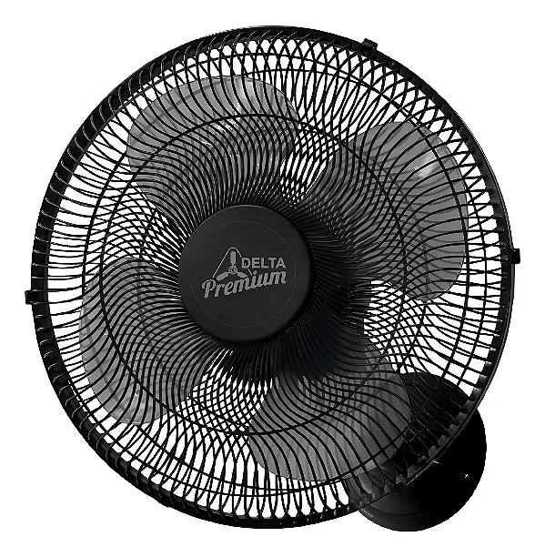 VENTILADOR VENTIDELTA NEW PAREDE OSCILANTE 50CM PRETO 127V