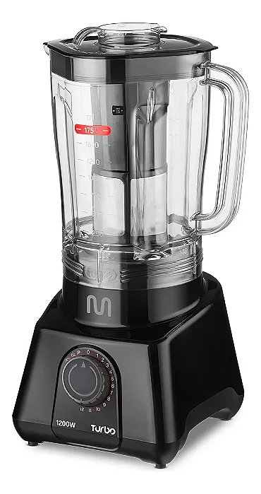 LIQUIDIFICADOR MULTILASER LQ1201 TURBO 1200W 127V