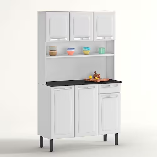 Armário de Aço Itatiaia Rose I3G1-105 Branco