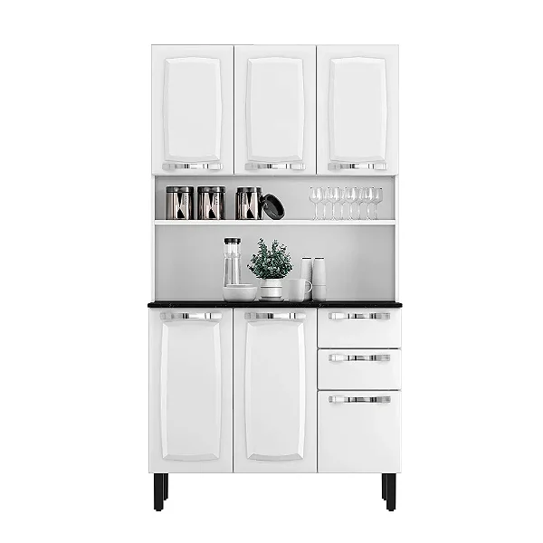 ARMARIO ACO ITATIAIA KIT-80 4PT 1GAV PRATIKA BRA