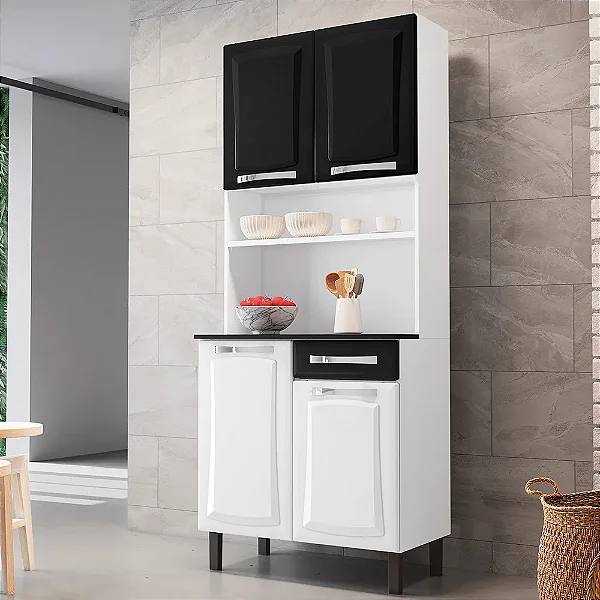 ARMARIO ACO ITATIAIA KIT-80 4PT 1GAV PRATIKA BRA/PTO