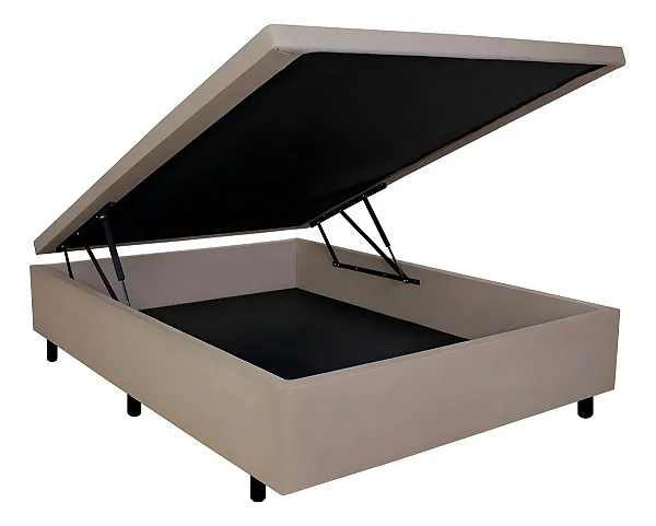 BOX BAU CASAL MDP COM ENCAIXE 15 BEGE