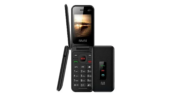 Celular Multilaser Flip Vita P9227 4G – Preto