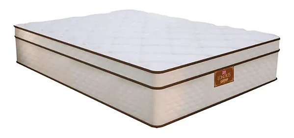 COLCHAO CASAL GAZIN MOLA LONDRES ENSACADA 138X188X32 BEGE 1