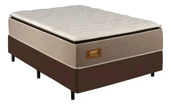 COLCHAO CASAL GAZIN MOLA TWINS ENS 158X198X34 CASTOR 4