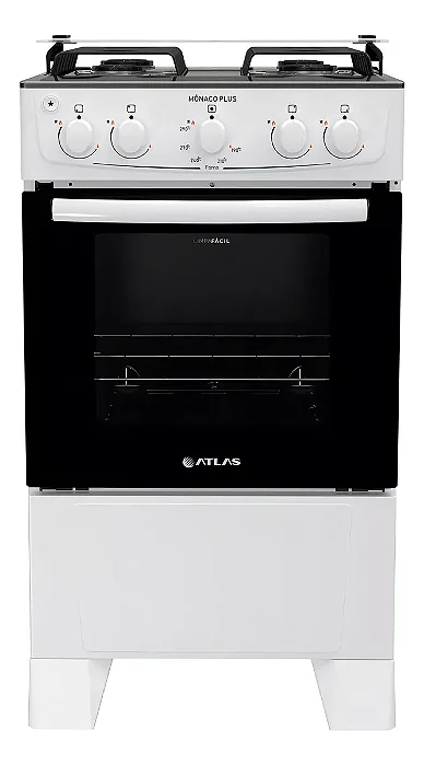 FOGAO ATLAS 4BOCAS MONACO PLUS BRANCO 20