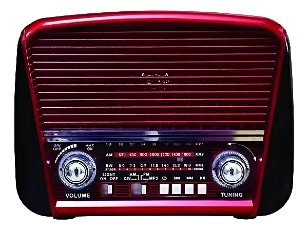 RADIO RETRO F-SOUND FS-1631 PRETO