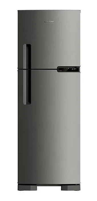 REFRIGERADOR BRASTEMP BRM44HKANA FROST REE 375L PLATINU 127V