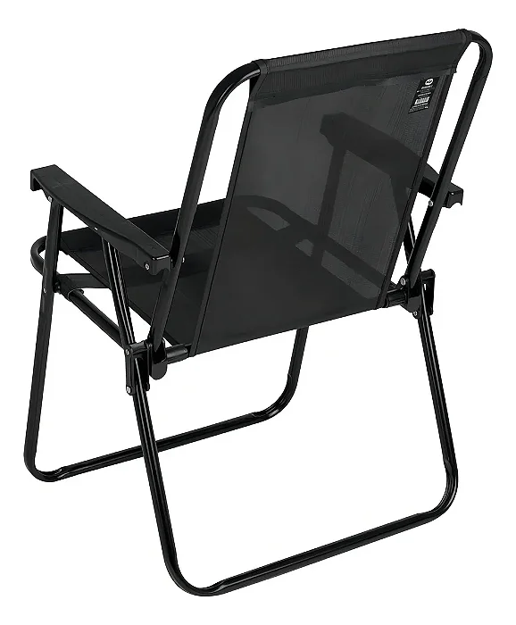 CADEIRA MOR ALTA RETRO PRETA