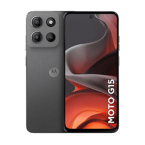 Smartphone Motorola Moto G15 256GB – Grafite
