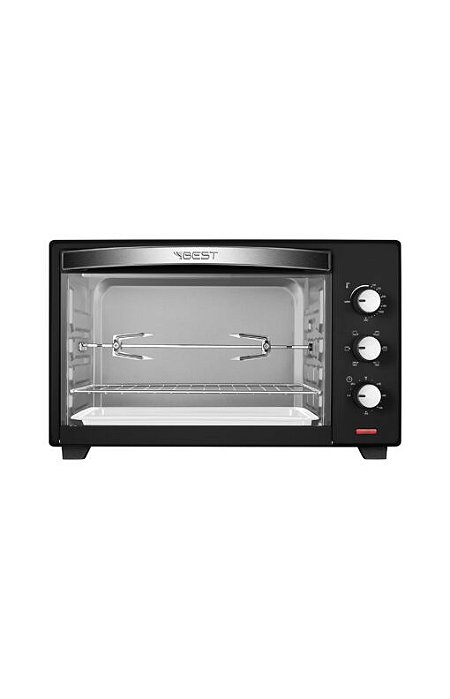 FORNO ELETRICO BEST 48LT PLUS PRETO/BRANCO 127V