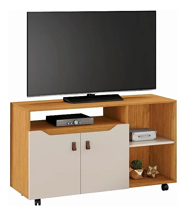 ESTANTE RACK JCM SELETO CINAMOMO/OFF WHITE