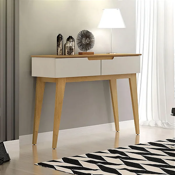 APARADOR VALDEMOVEIS BELISSIMA OFF WHITE/CINAMOMO