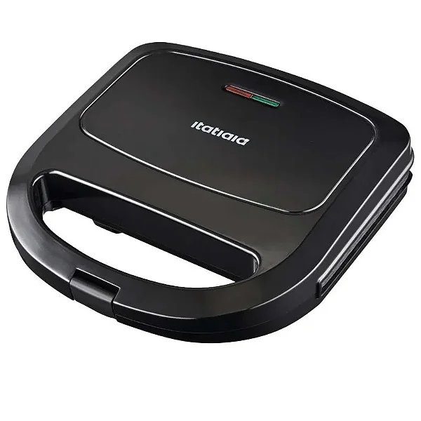 GRILL E SANDUICHEIRA ITATIAIA ESSENCIAL 750W PRETA 127V