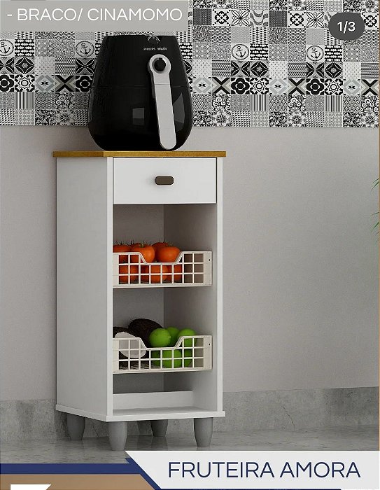 FRUTEIRA CHF MOVEIS AMORA BR ACETINADO/CINAMOMO