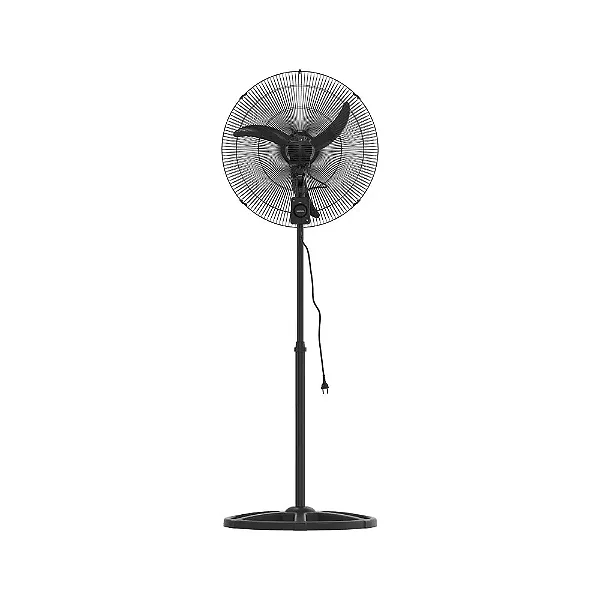 Ventilador de Coluna Ventisol Premium 50cm 3 Pás Oscilante 127V Preto
