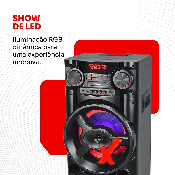 Caixa Amplificada Amvox ACA 1900 New X SFM
