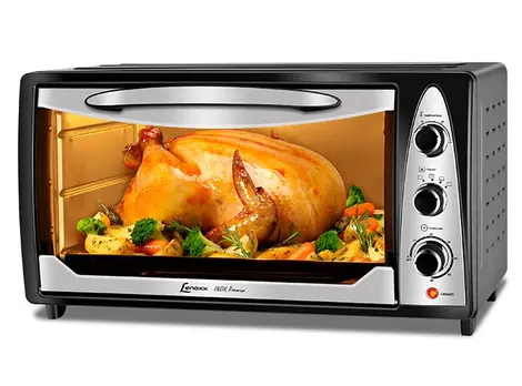 Forno Elétrico Lenoxx PFO303 Inox Premium 45 Litros – 127V
