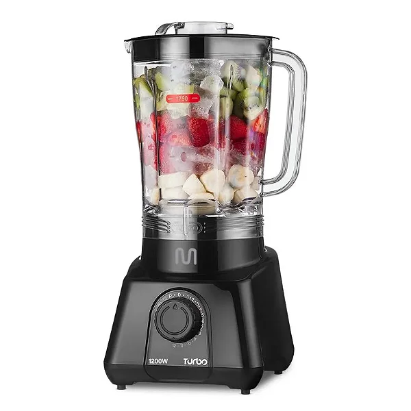 Liquidificador Multilaser Multi Turbo LQ1205 1200W – 127V