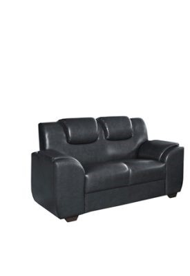 Sofá Top Leblon Korino Preto 002 – 2 Lugares