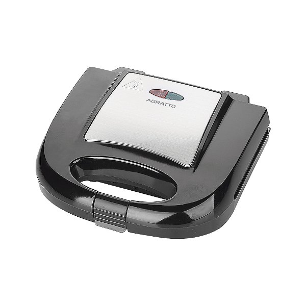 Sanduicheira e Grill Agratto Inox 2 SID-01 – 750W 127V