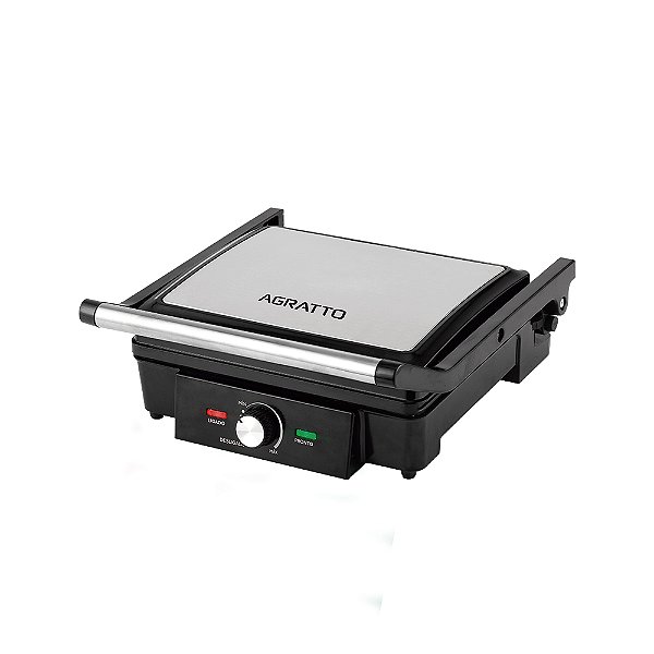 Multi Grill Agratto Cheff AGRL01I-01 Inox 180 1500W 127V