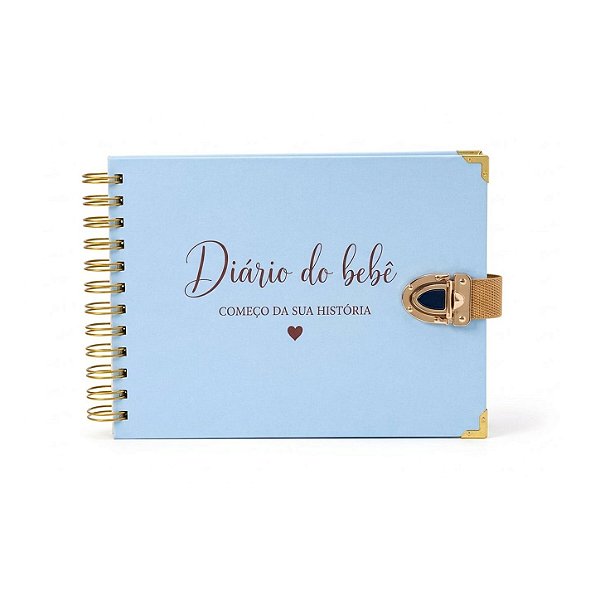 Livro do Bebê Capa Dura – Diário de Memórias