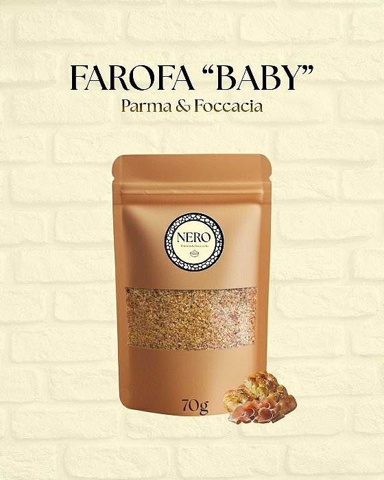 Farofa Parma & Foccacia "Baby" - 70g