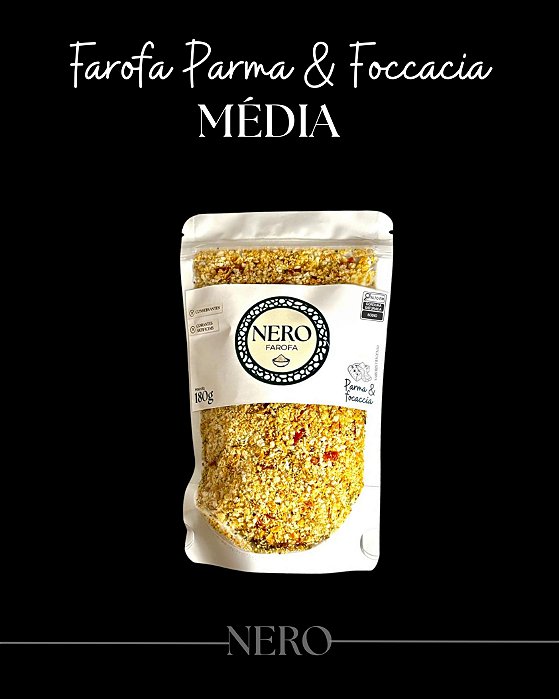 Farofa Parma & Focaccia Média - 180g
