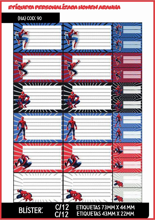 ETIQUETA PERSONALIZADA HA C/24