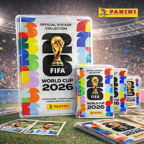 Capa Protetora PVC Ajustável para Álbum da Copa (Capa Dura) – Tamanho 550x275 mm