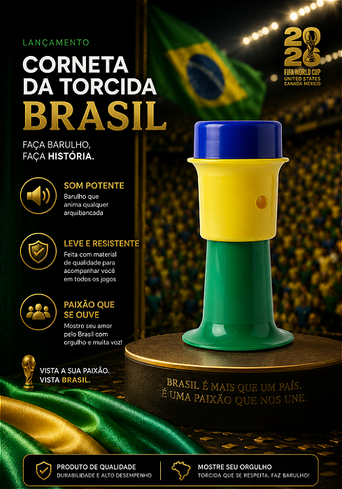 CORNETA PLASTICA TORCEDOR MEDIA C/01