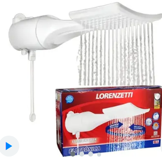 CHUVEIRO LOREN SHOWER ULTRA ELETRÔNICO LORENZETTI 220V 6800W
