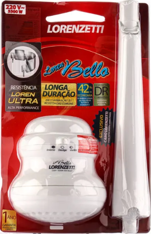 CHUVEIRO ELÉTRICO MAXI BANHO 5500W 220V BC LORENZETTI