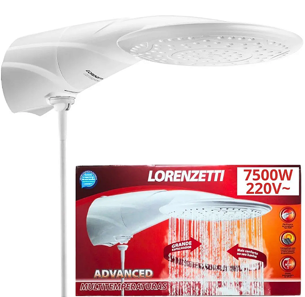 DUCHA ADVANCED MULTI 220/7500 LORENZETTI