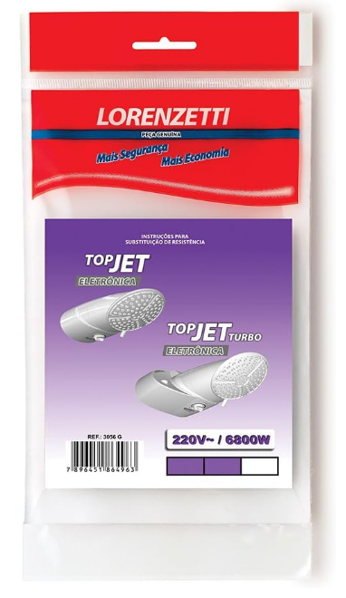 RESISTÊNCIA 220V 6800W TOP JET ELE 3056-G, LORENZETTI